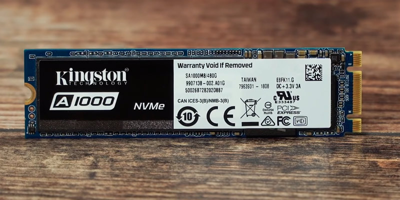 Review of Kingston A1000 Solid State Drive, M.2 2280, PCIe NVMe