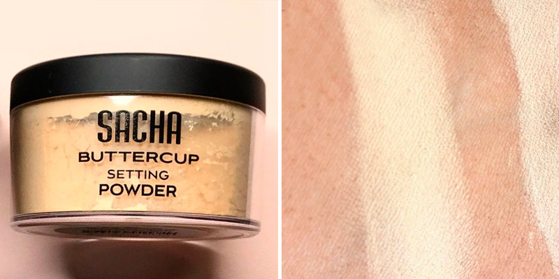 Review of Sacha Cosmetics Buttercup LIGHT Powder for Finishing and Setting Makeup