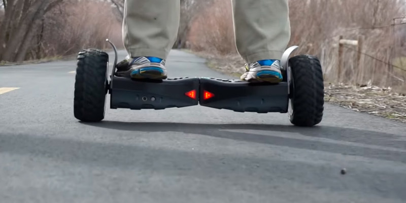 COLORWAY 8.5'' All Terrain Self Balancing Scooter in the use - Bestadvisor