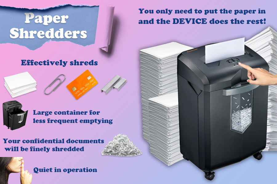 Comparison of Shredders for Reliable Protection Against Identity Theft