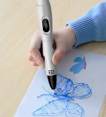 Review of Parner LL-023 3D Pen with LCD Screen