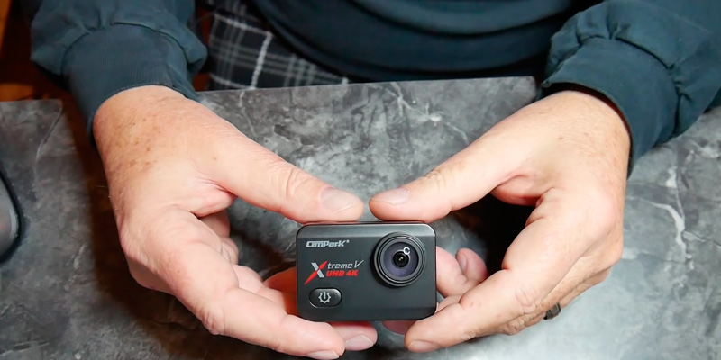 Campark X30 4K Action Camera in the use