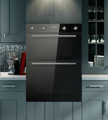 Review of Cookology CDO900BK Black Glass Electric Double Oven