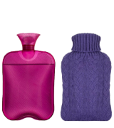 Samply Classic Hot Water Bottle with Knit Cover