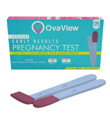 Ovaview Pack of 6 Sensitive Early Results Pregnancy Test