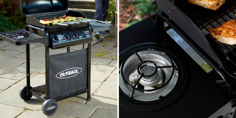 Review of Outback Omega 250 2 Burner Gas BBQ