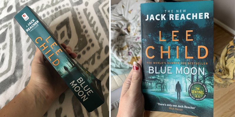 Lee Child Blue Moon Jack Reacher, Book 24 in the use
