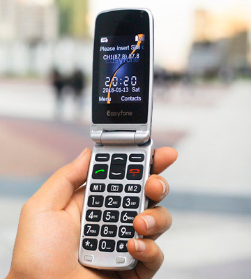 Review of Easyfone Prime-A1 3G Senior SIM-Free Flip Mobile Phone