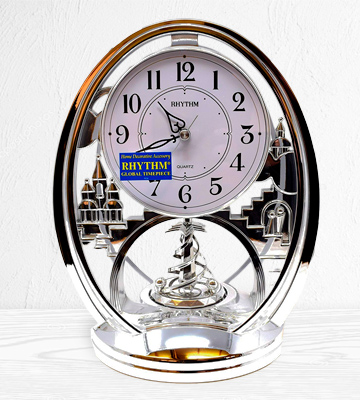 Review of Rhythm Clock 4SG768WR19 Mantel clock from the Contemporary Mantel Clocks range.