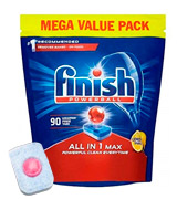 Finish All in 1 Max Dishwasher Tablets