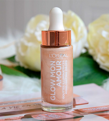 Review of L'Oreal Paris Glow Mon Amour Highlighting Drops Champagne