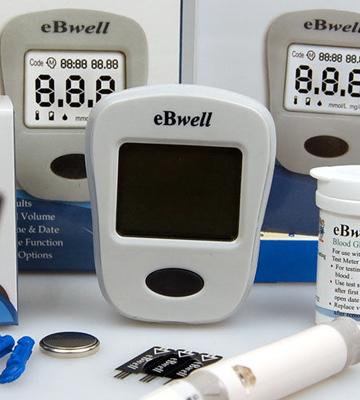 Review of eBwell eB-w01 Blood Glucose Monitor Ideal Glucometer