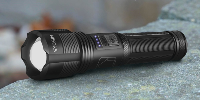 Review of SYOSIN XHP50 LED Torch Rechargeable with USB