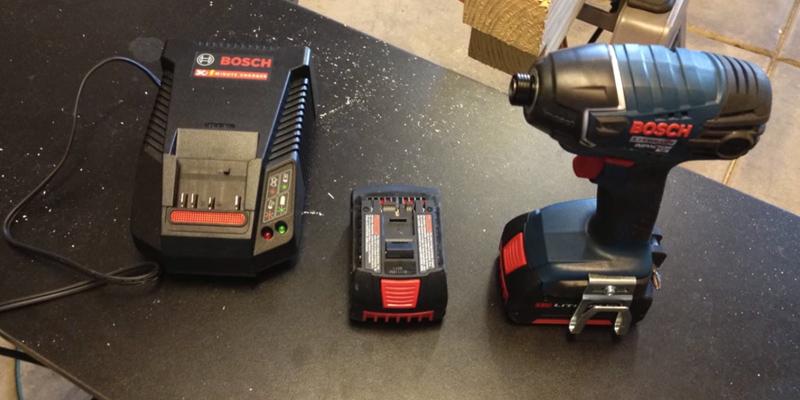 Bosch GDR18V-LIN Impact Driver in the use