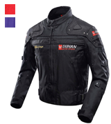 BORLENI Full Body 5 Protective Gear Armor Motorbike Jacket Windproof